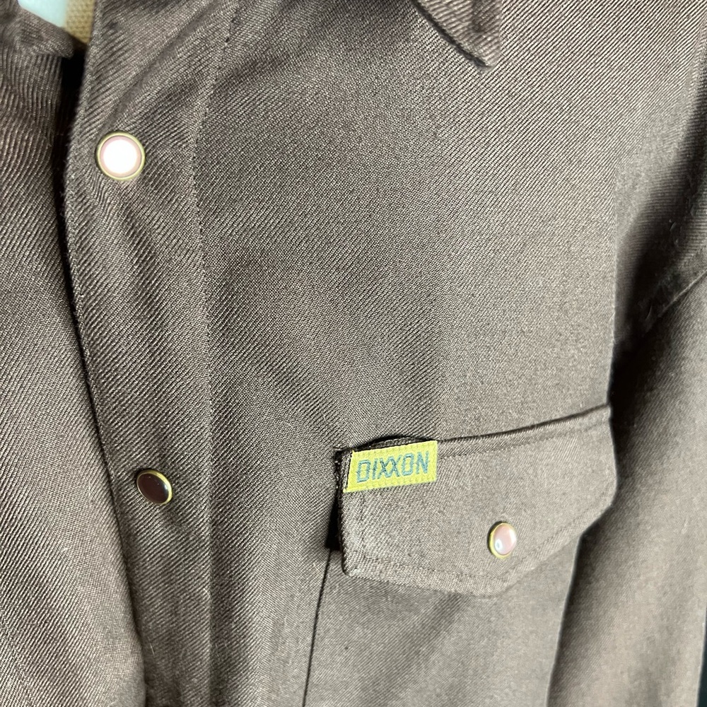 Dixxon Prescott brown long sleeve. Good condition. Mens XL. - Picture 3 of 4